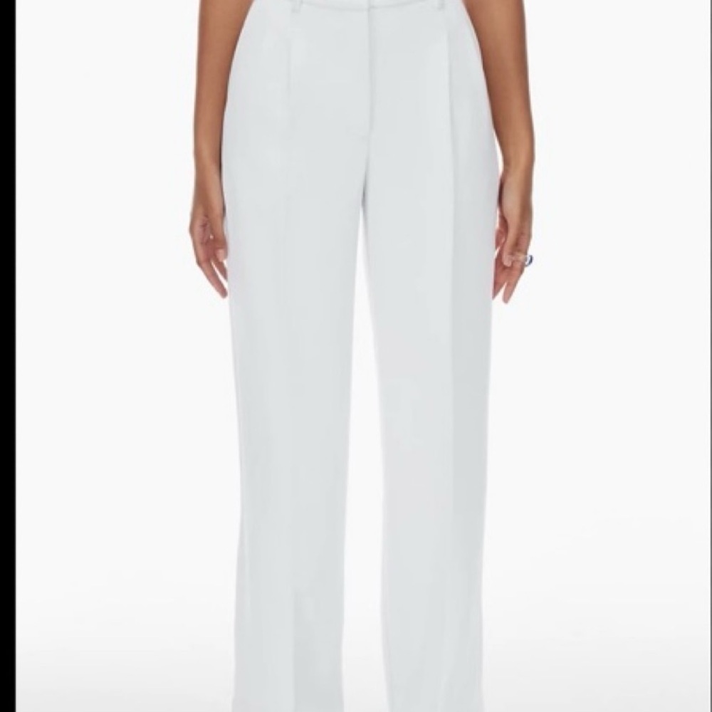Aritzia Wilfred Carrot Pant in Frozen Grey